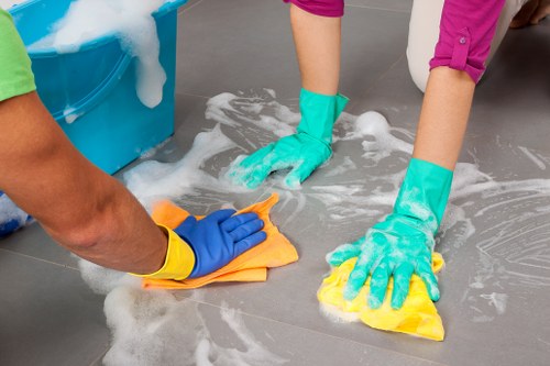 Deep cleaning carpets in a Whitechapel commercial property